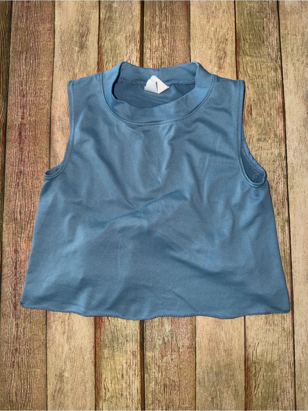 Kids Blue Sleeveless Tank Top